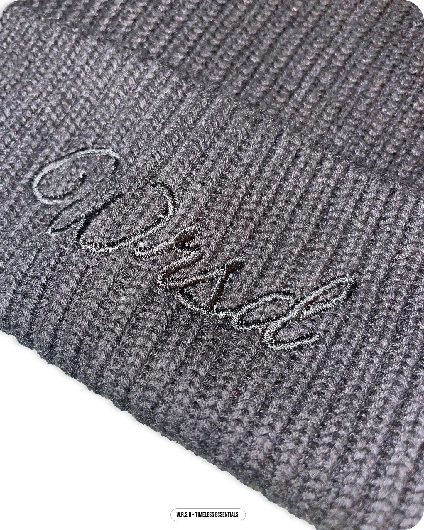 W.R.S.D Beanie black