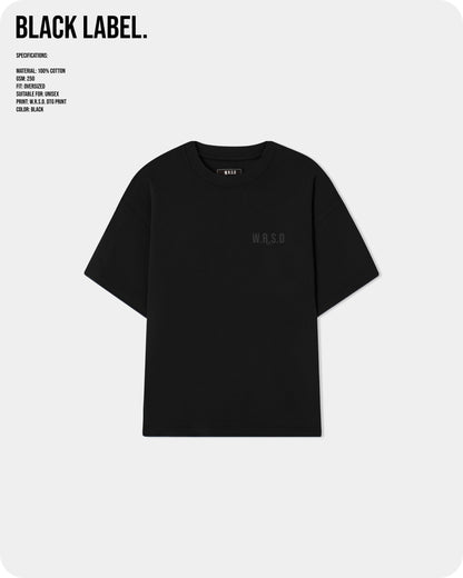 W.R.S.D Oversized T-shirt all black